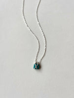 Lisa Slodki - Bound Necklace - Sterling Silver + Turquoise