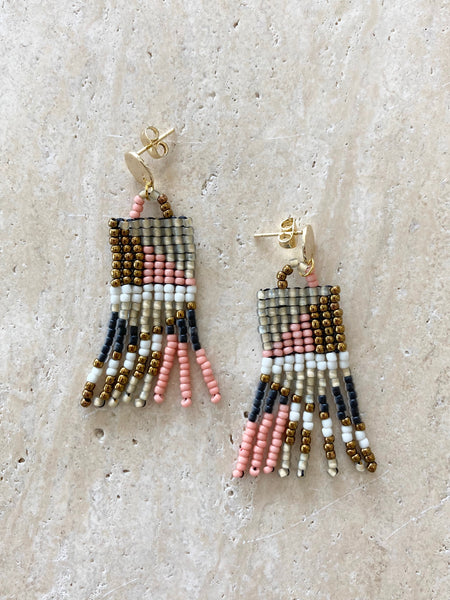 Wearable Heirlooms - Beaded Earrings 14