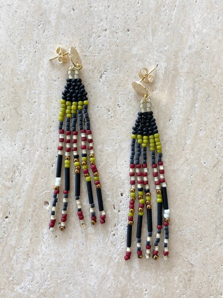 Wearable Heirlooms - Beaded Earrings 18