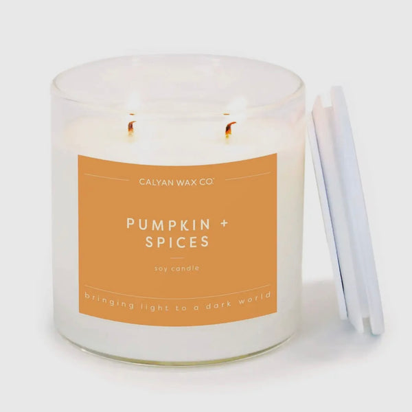 Calyan Wax Co. Candle - Pumpkin + Spices