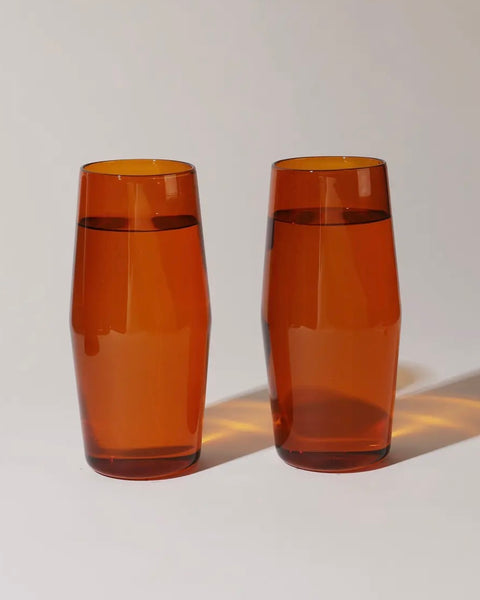 Yield Design Co. - Century Amber Glass Set 16 oz.