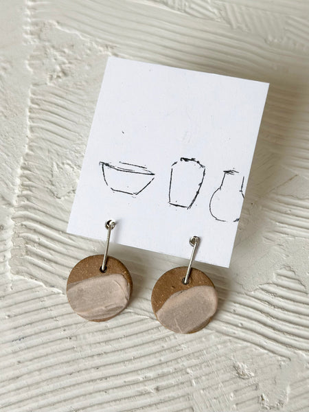 Sounder House - Post Clay Earrings - 01