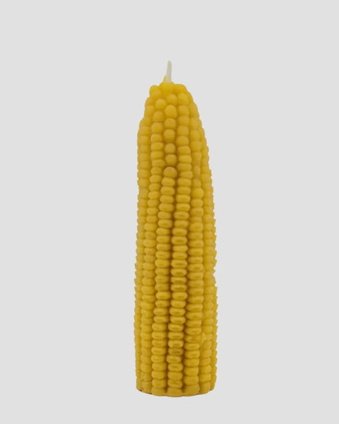 Beeswax Corn Cob Candle