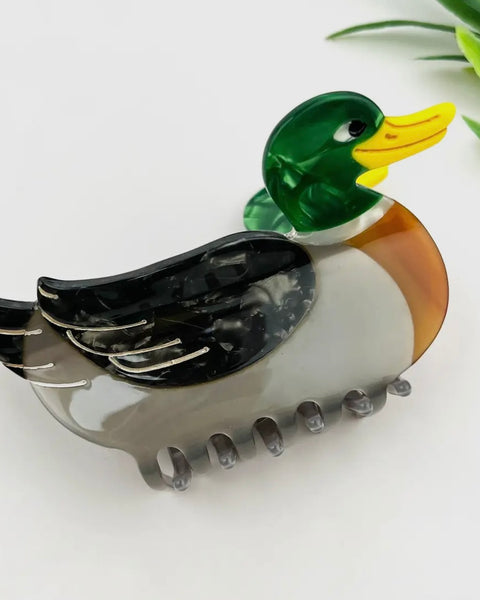 Mallard Duck Hair Clip