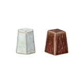 Stoneware Salt + Pepper Shakers