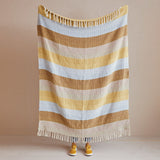 Striped Throw Blanket