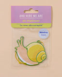 And Here We Are - Snail Air Freshener