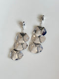 Lauren Landa - Sterling Silver Large Fish Scale Dangle Earrings