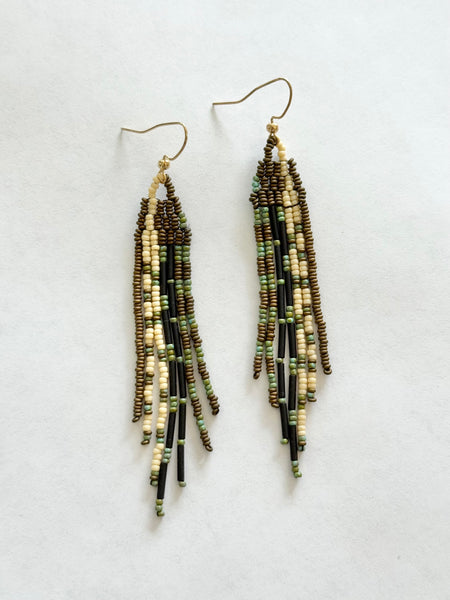 Wearable Heirlooms - Beaded Earrings 17