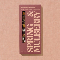 Spring & Mulberry - Mulberry Fennel Date-Sweetened Dark Chocolate