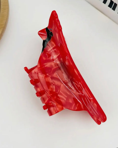 Cardinal Hair Clip