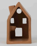 Terracotta House Incense / Tea Light Holder