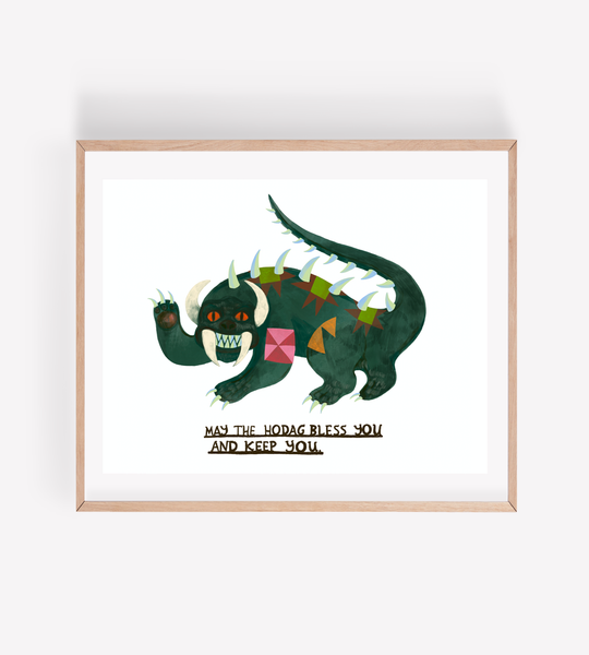 Persika Design Co. - “Hodag” Print - 8” x 10” (STORE PICK UP ONLY)