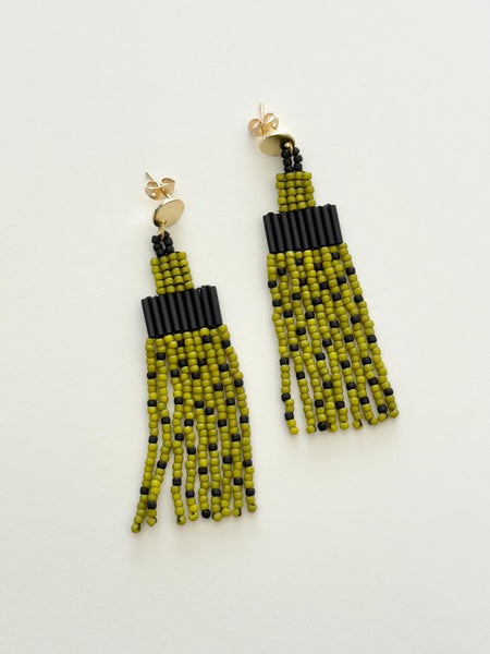 Wearable Heirlooms - Beaded Earrings 07