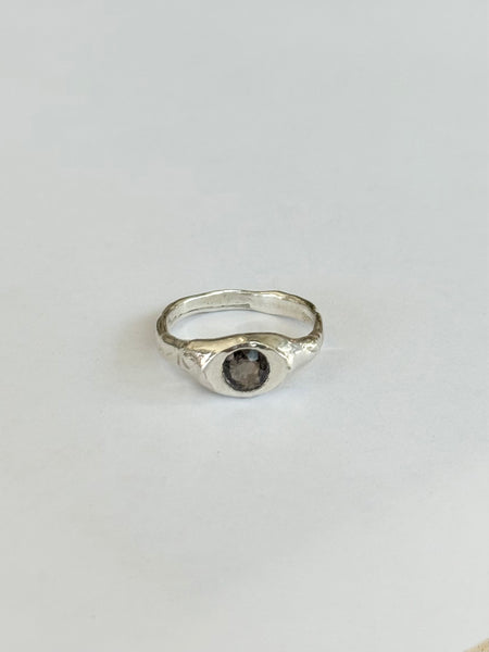 Lauren Landa - Milky Sapphire Small Signet Ring