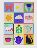 HA Studio - 8.5x11” Whimsygrid Print