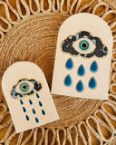 Tough Kitty Designs - Eye Of The Storm Ceramic Wall Hanger - Large
