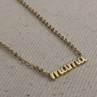 18k Gold Filled Mama Necklace