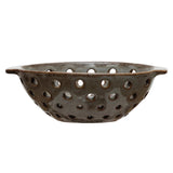 Stoneware Colander - Dark Grey