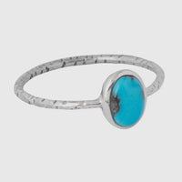 Sterling Silver + Turquoise Ring