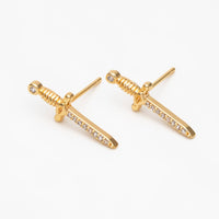 Dagger Stud Earrings