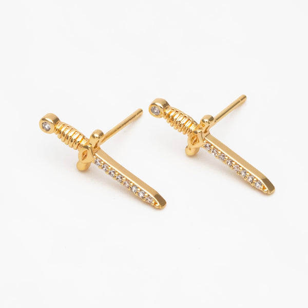Dagger Stud Earrings
