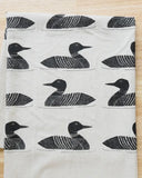 The High Fiber - Common Loon Tea Towel