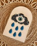 Tough Kitty Designs - Eye Of The Storm Ceramic Wall Hanger - Large