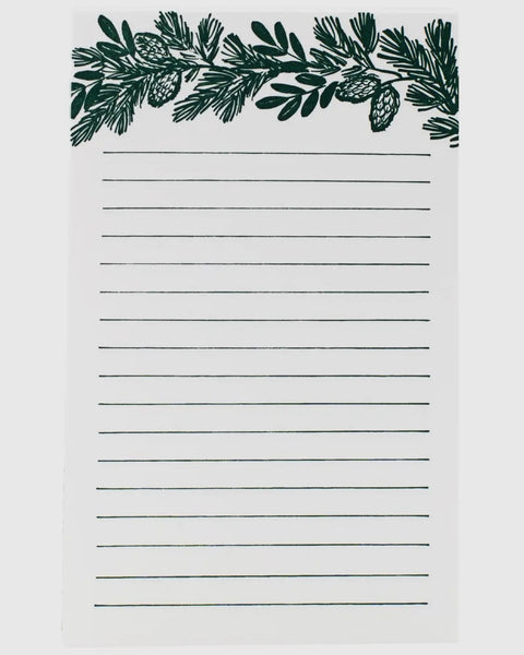 Pine Branches Notepad
