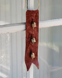 Three Bells Door Hanger - Red