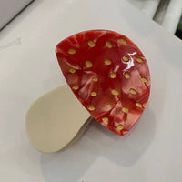 Mushroom Hair Clip