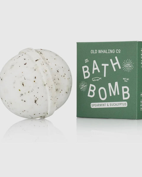 Old Whaling Co. - Bath Bomb - Spearmint + Eucalyptus