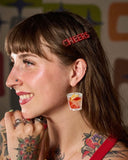 Peach Beast - Classic Cocktail Earrings