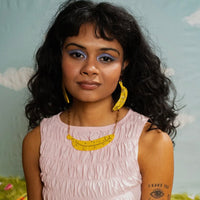 Peach Beast - Ripe Banana Statement Earrings