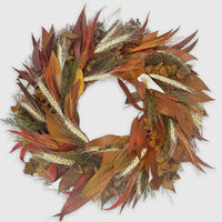 Andaluca - Burnt Orange Autumn Wreath (STORE PICKUP ONLY)