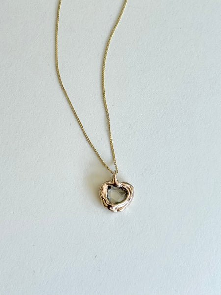 Lauren Landa - Diamond Slice 14k Solid Gold Necklace