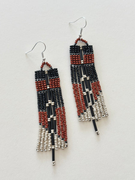 Wearable Heirlooms - Beaded Earrings 19