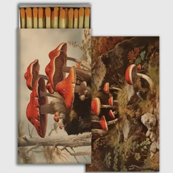 Novelty Matches - Fall Mushrooms
