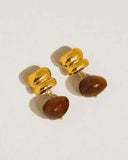 Flânerie - Annina Agate Drop Earrings