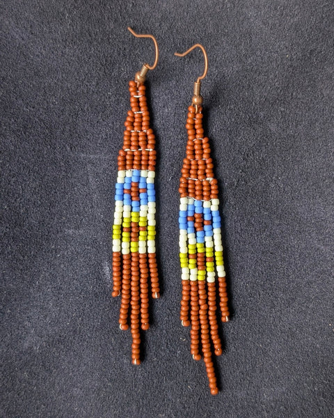 Wearable Heirlooms - Beaded Earrings 20