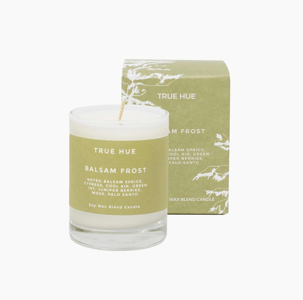 True Hue - Mini Candle - Balsam Frost