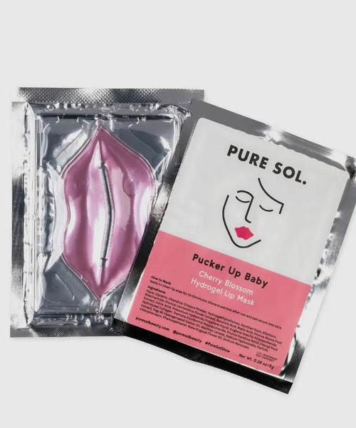 Pure Sol - Hydrogel Lip Mask - Single Sachet