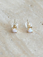 Opal Stud Earrings
