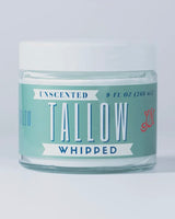 9oz Unscented Whipped Tallow - 100% Grass Fed Beef Tallow Moisturizer