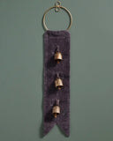 Three Bells Door Hanger - Grey/ Blue