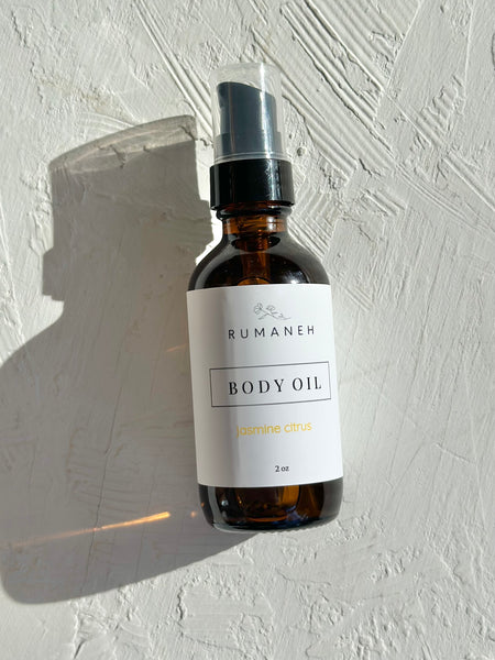 Rumaneh - Body Oil - Jasmine Citrus