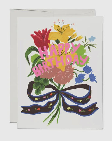 “Happy Birthday Bouquet” Greeting Card