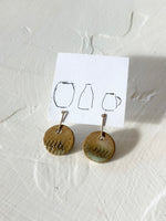Sounder House - Clay Post Earrings - 01
