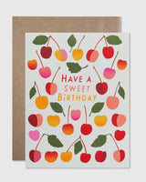 “Have A Sweet Birthday” Cherries Greeting Card