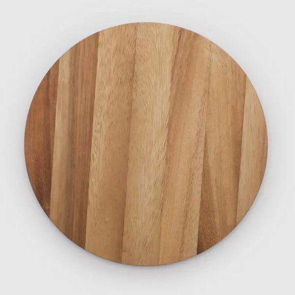 Acacia Circle Cutting + Serving Board